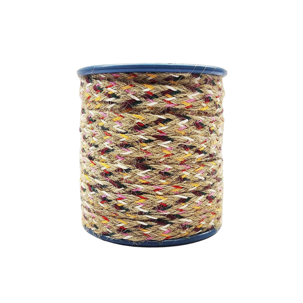 Braided Jute Flat Cord